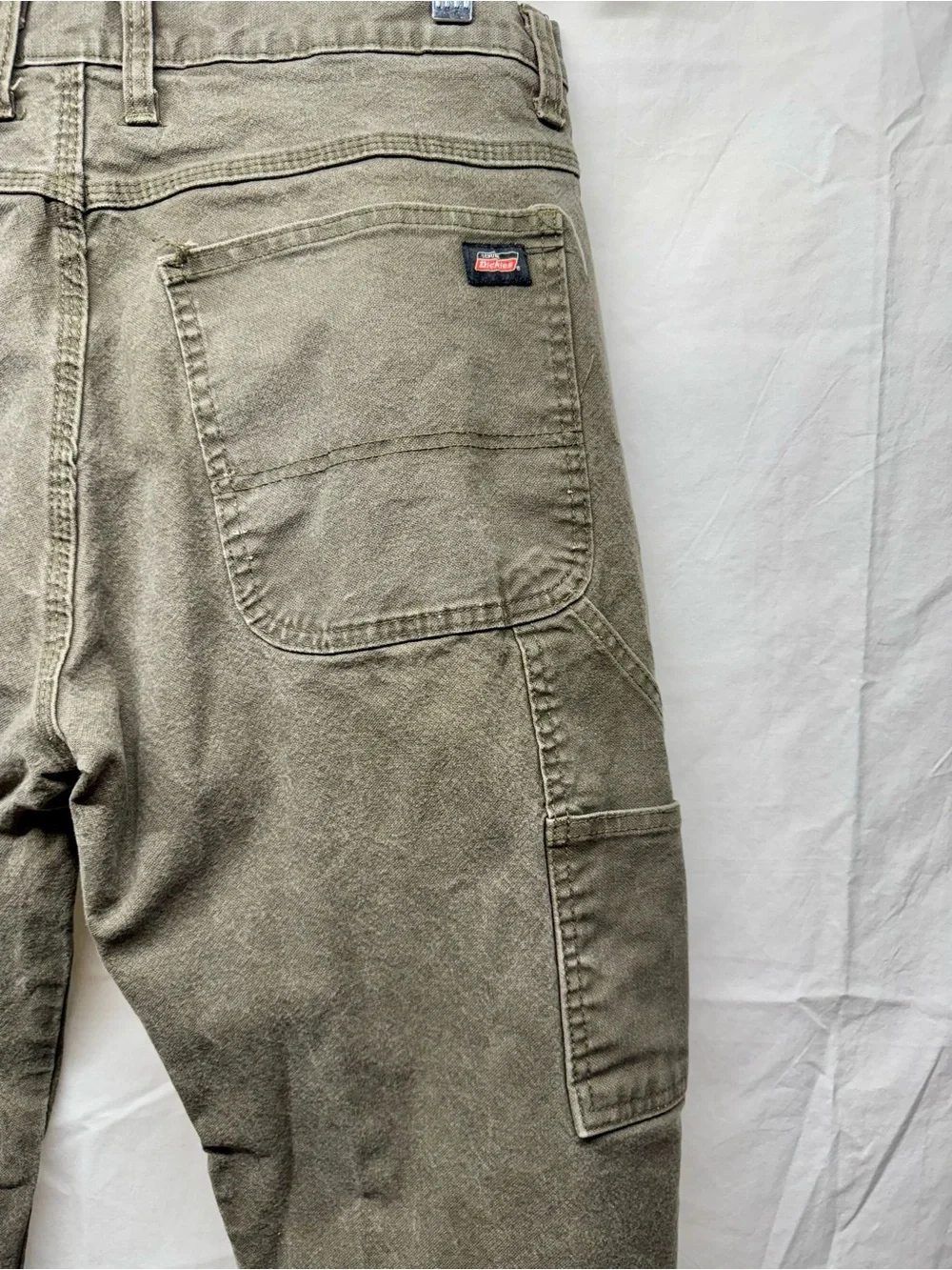 Men's Dickies Straight Carpenter Pants in Gray